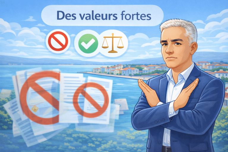 Des valeurs claires et assumées