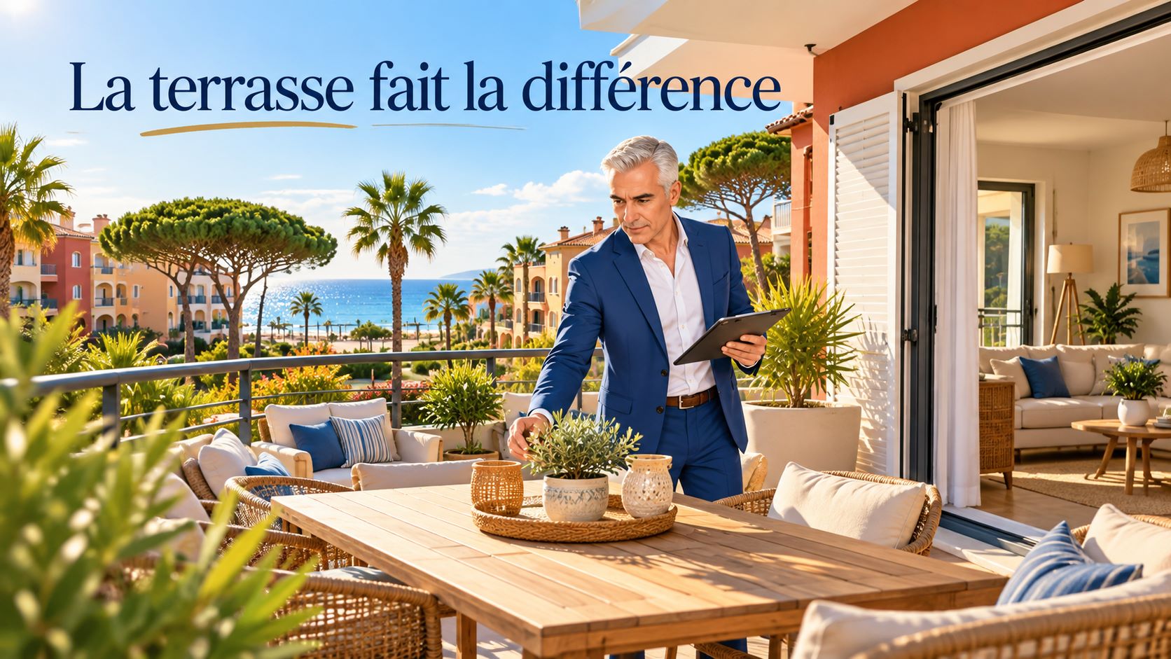 Préparer son appartement au Barcarès : la terrasse fait la différence