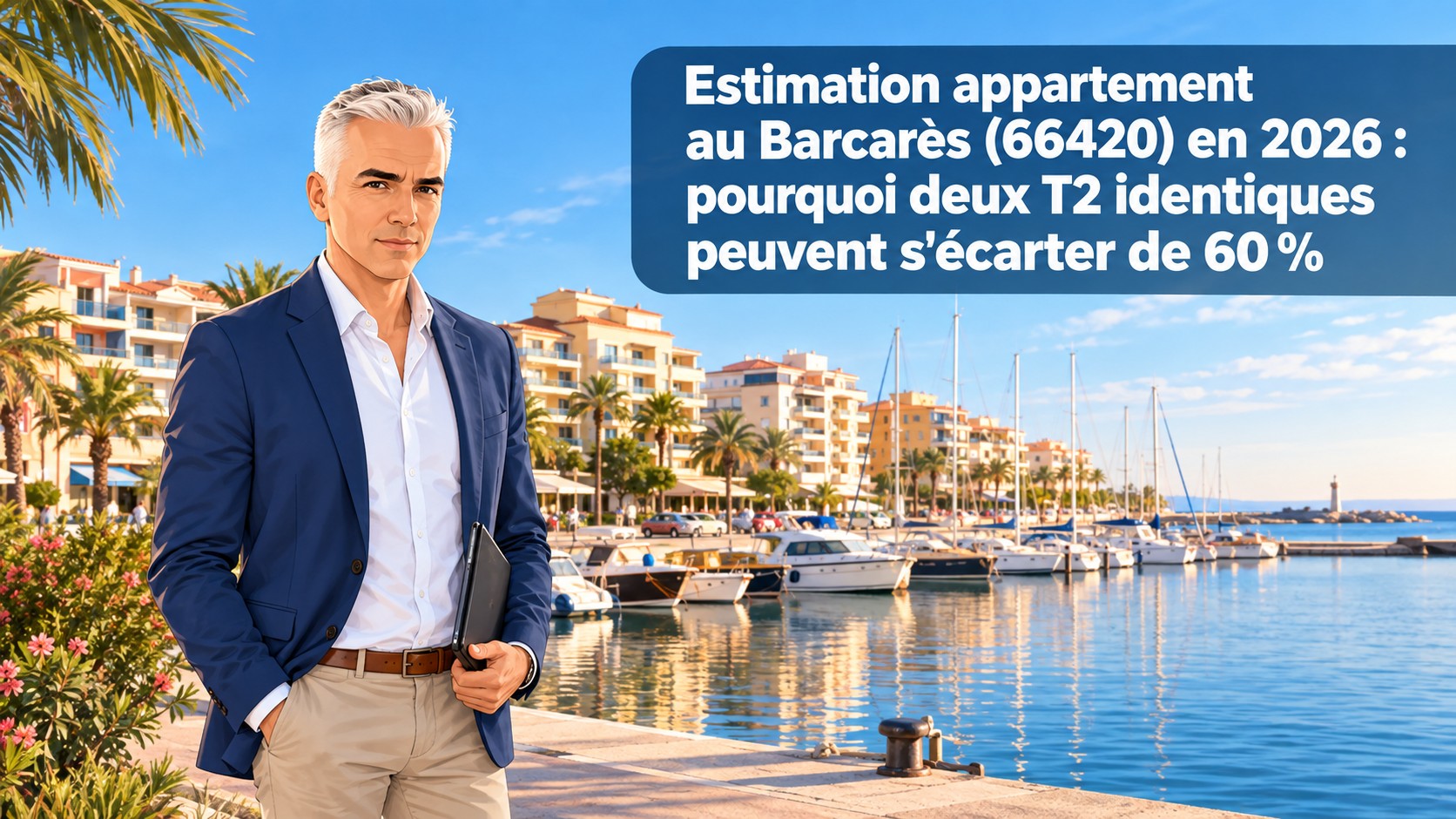 Estimation d'un appartement au Barcarès (66420) — prix au m² réels en 2026